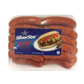 Silver Star Meats Fresh Hot Italian Sausage 4 lbs.