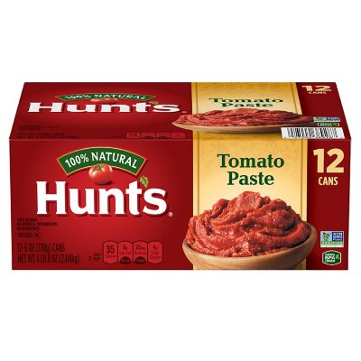 Hunt's Tomato Paste, No Salt Added - 6 oz