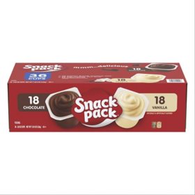 Snack Pack Pudding Variety Pack, 3.25 oz., 36 pk.