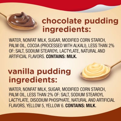 3.25 oz Individual Chocolate Pudding Cups - 4 Pk by SNACK PACK at Fleet Farm