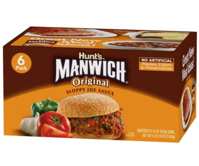 MANWICH Original Sloppy Joe Sauce, 107 OZ - Feesers