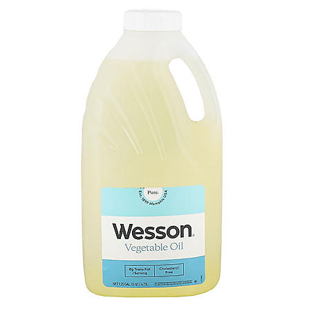 Wesson Pure Vegetable Oil (5 qts.) - Sam's Club