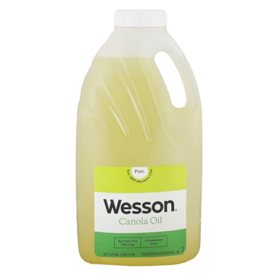 Wesson Pure Canola Oil, 160oz.
