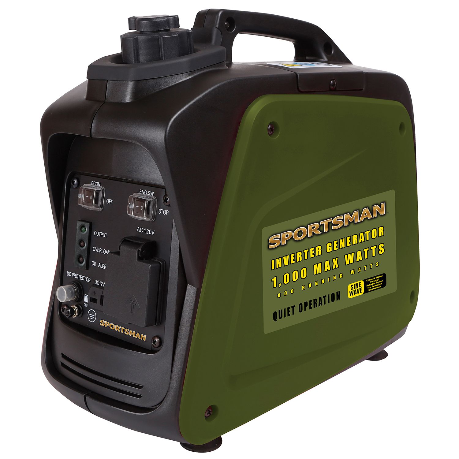 Sportsman GEN1000I-SS 800 / 1,000 Watt Inverter Generator – CARB-Approved
