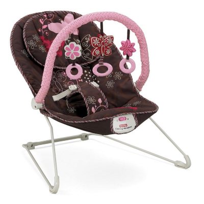 Fisher price cheap baby bouncer pink