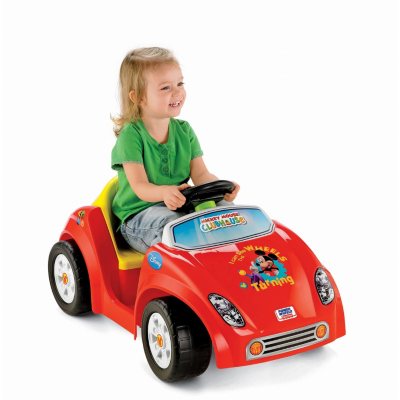 mickey mouse clubhouse electric car