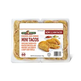 Don Miguel Chicken and Cheese Mini Tacos, 60 ct.