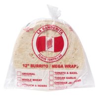 La Banderita Mega Wrap Flour Tortillas (12in, 24ct)