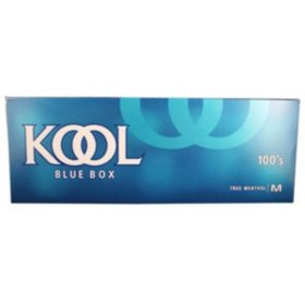 Kool Blue Menthol 100s Box 20 ct., 10 pk.