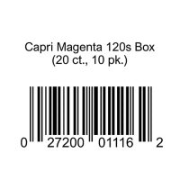 Capri Magenta 120s Box (20 ct., 10 pk.)