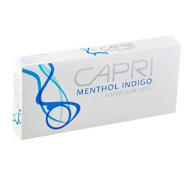 Capri Indigo Menthol 120s Box (20 ct., 10 pk.)