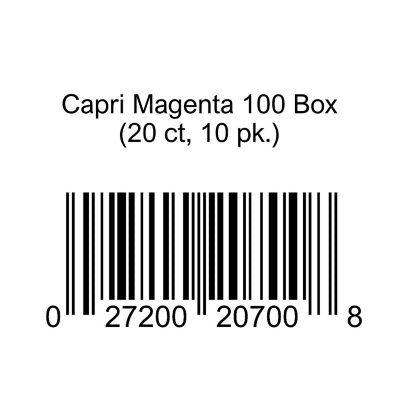 Capri Magenta 100 Box (20 ct, 10 pk.) - Sam's Club