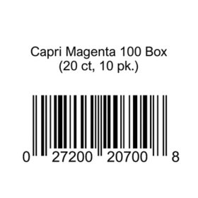Capri Magenta 100 Box (20 ct, 10 pk.)
