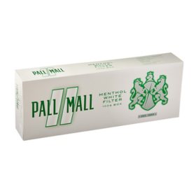 Pall Mall White Menthol 100 Box (20 ct., 10 pk.)