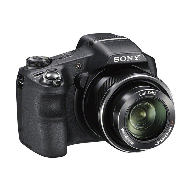 Sony DSC-HX200V 18.2MP Digital Camera with 30x Optical Zoom - Black