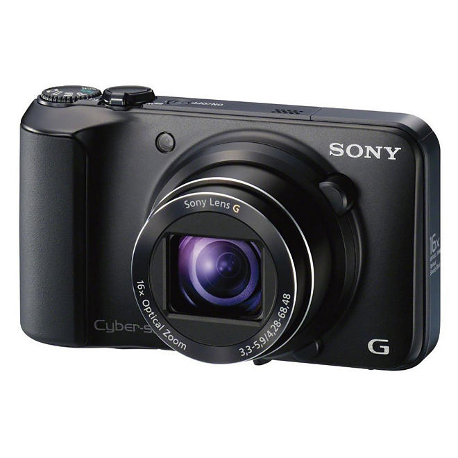 Sony DSC-H90 16.1MP Digital Camera - Black