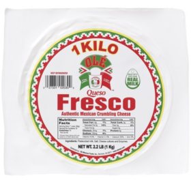 Ole Mexican Foods Fresco Cheese 2.2 lbs.