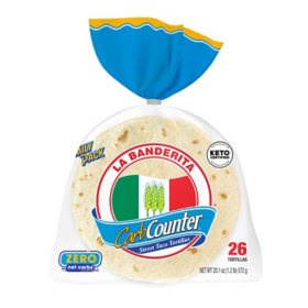 La Banderita Carb Counter 4.5" Street Taco Tortillas 26 ct.