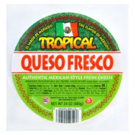 Tropical Authentic Mexican Style Queso Fresco, 24 oz.