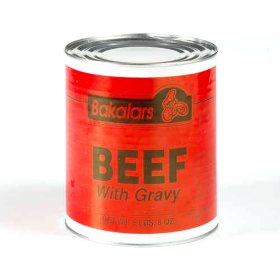 Bakalars Beef with Gravy (104 oz.)
