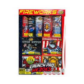 TNT Fireworks Launch Pad Heroes
