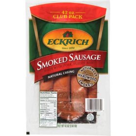 Eckrich Hardwood Smoked Sausage Family Pack (42 oz.)