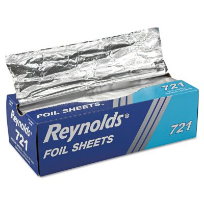 Reynolds Premium Quality Foodservice Foil Pre-Cut Single Sheet, 500-count