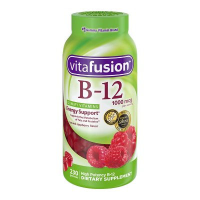 Vitafusion Vitamin B-12 1000mcg Gummy Supplement (230 Ct.) - Sam's Club