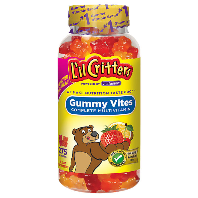 L'il Critters Gummy Vites Gummy Bears (275 ct.) 
