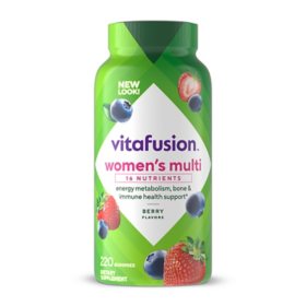 Vitafusion Women's Multivitamins Gummy Vitamins, 220 ct.