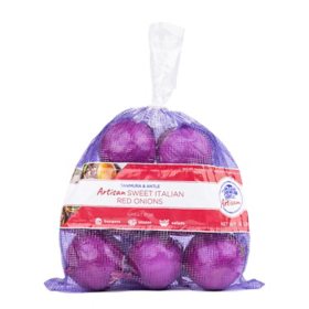 Tanimura and Antle Sweet Italian Red Onions, 6 lbs.