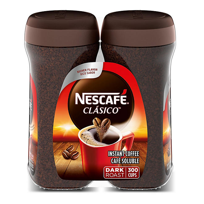 Nescafé Clasico Instant Coffee 21 oz., 2 pk.