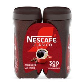 Nescafé Clasico Dark Roast Instant Coffee, 21 oz.