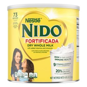 Nestle NIDO Fortificada Dry Whole Milk Powder 4.85 lb.