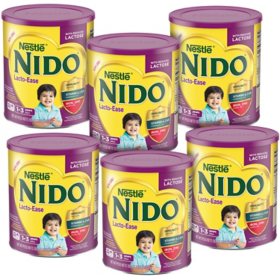Nestle NIDO Lacto-Ease Toddler Formula 1.76 lb., 6 pk.
