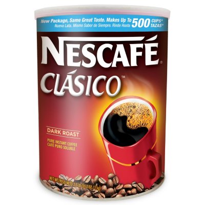 Nescafe Clasico Coffee, Dark Roast ( lb.) - Sam's Club