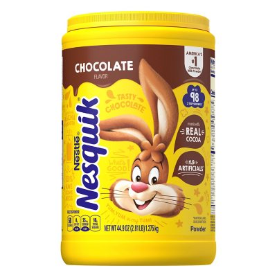 Nesquik Chocolate Milk Powder Mix, 44.9 oz - Food 4 Less