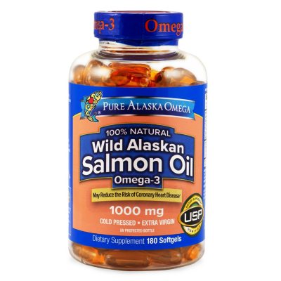 Pure Alaska Omega Wild Alaskan Salmon Oil 1000 mg. Softgels (180 ct.) - Sam's  Club