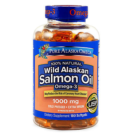 Wild Alaskan Salmon Oil Softgels (180 ct.)