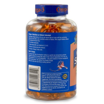 Omega 3 wild alaskan 2025 salmon oil 1000 mg