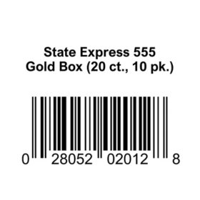 State Express 555 Gold Box (20 ct., 10 pk.)