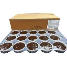 Double Chocolate Muffins, Bulk Wholesale Case 60 ct.