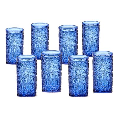 Jax Highball Glassware, Set of 8 (Assorted Colors) - Sam's Club