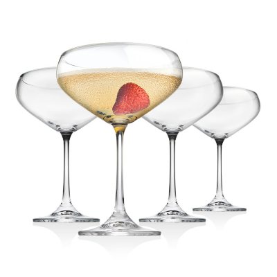 champagne coupe glasses sale