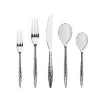 Avellino 18/10 Stainless Steel Mirrored Flatware 40-Piece Set, Service for 8