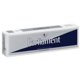 Parliament Silver King Box 20 ct., 10 pk.