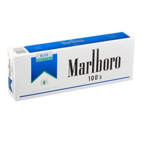 Marlboro Blue Menthol 100's Box 20 ct., 10 pk.