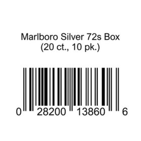 Marlboro Silver 72s Box (20 ct., 10 pk.)