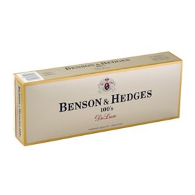 Benson & Hedges Deluxe 100 Box (20 ct., 10 pk.)