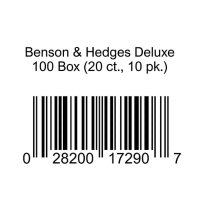 Benson & Hedges Deluxe 100's Box (20 ct., 10 pk.)